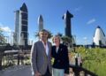 Visita el gobernador Américo Villarreal a la empresa SpaceX en Texas