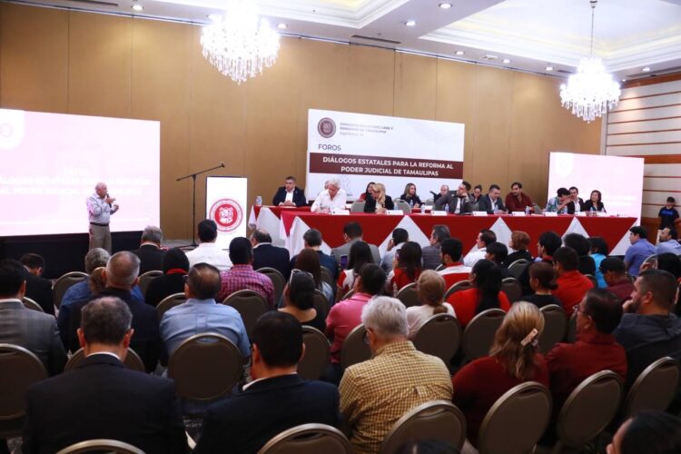 Diálogo con la sociedad son clave en la  reforma judicial de Tamaulipas: Diputados