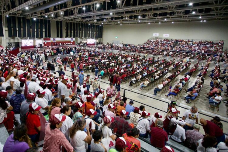 Luisa María Alcalde Luján llama a la militancia de Tamaulipas a fortalecer Morena