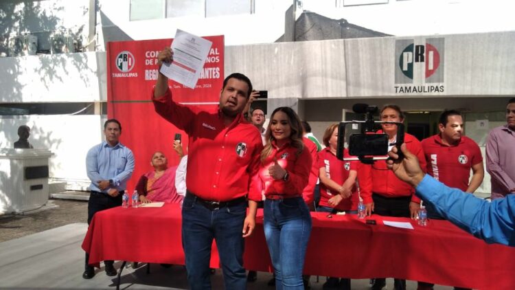 Bruno Díaz y Juliana Garza al frente del PRI Tamaulipas