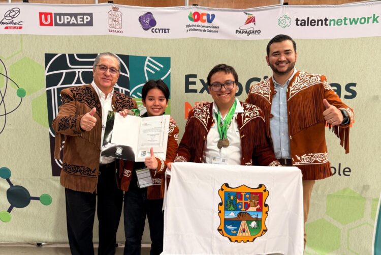Ganan estudiantes tamaulipecos su pase a certámenes internacionales de ciencia en el 2025