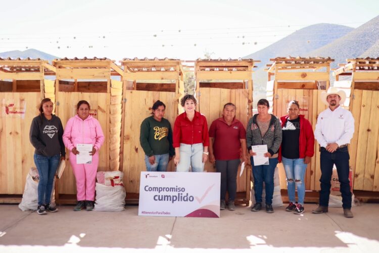 Lleva SEBIEN apoyos a Bustamante