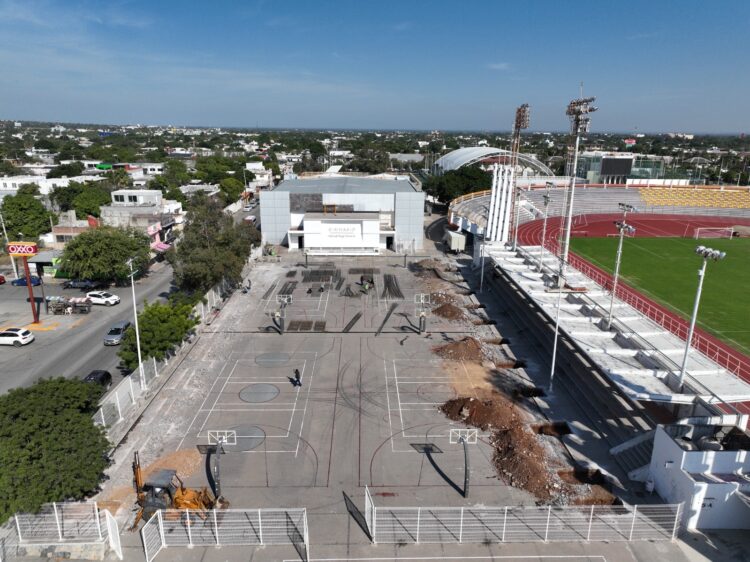 Con obra pública, se transforma la Unidad Deportiva “Adolfo Ruiz Cortines” de Ciudad Victoria