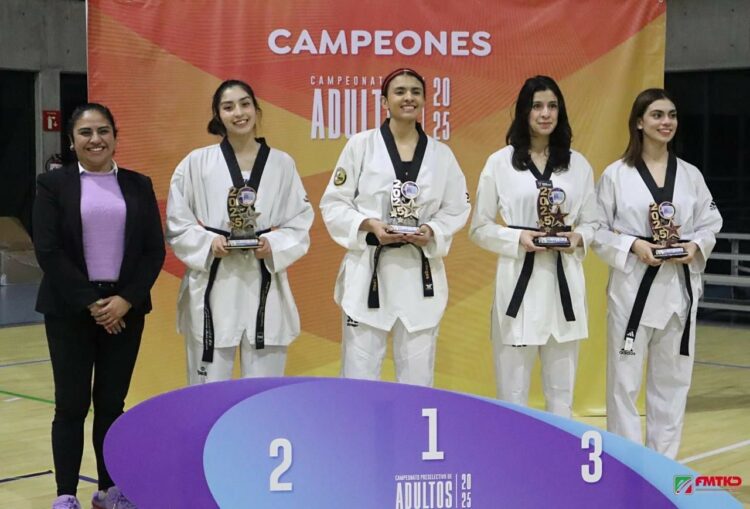 Destacan taekwondoínas tamaulipecas en Campeonato Nacional Élite
