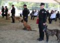 SSPT despide con honores a caninos retirados del servicio activo