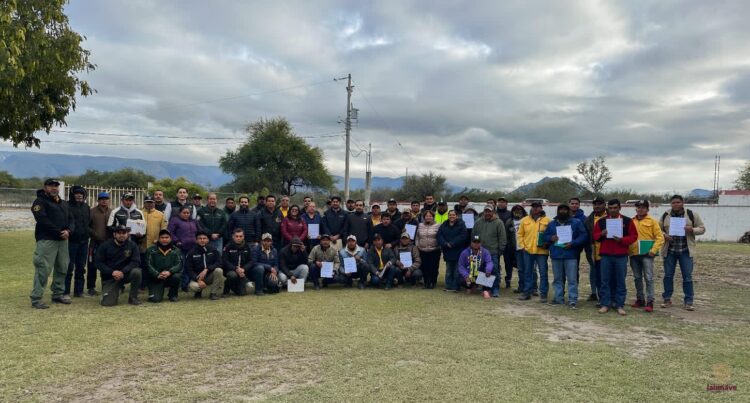 Reciben capacitación brigadas rurales de los municipios del altiplano tamaulipeco
