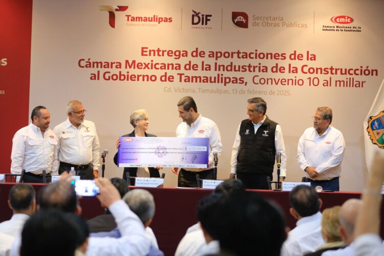 Presidente de la CMIC reconoce liderazgo del gobernador, que fomenta inversiones