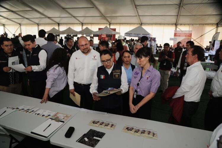 Supervisa secretaria de Gobernación Centro de Atención a Migrantes en Reynosa