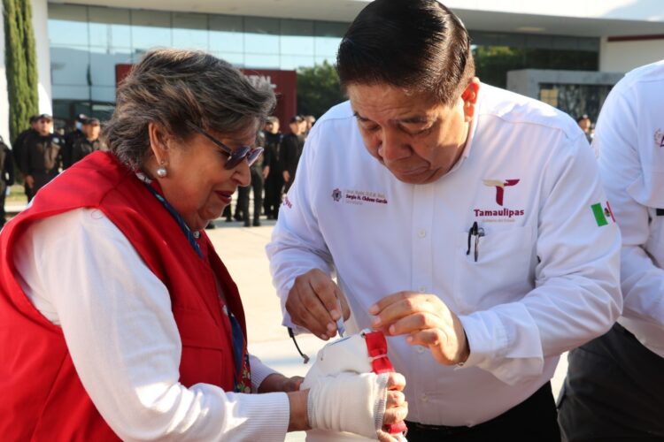 Se suma SSPT a Colecta Nacional “México Dona” de la Cruz Roja