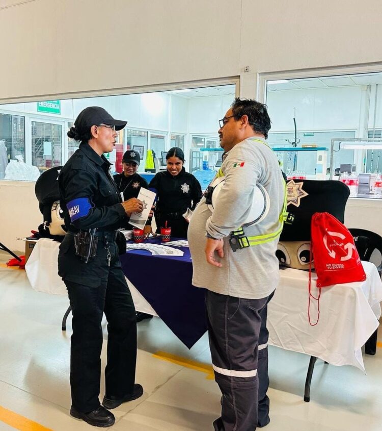 Guardia Estatal de Género suma esfuerzos con empresas para erradicar violencia