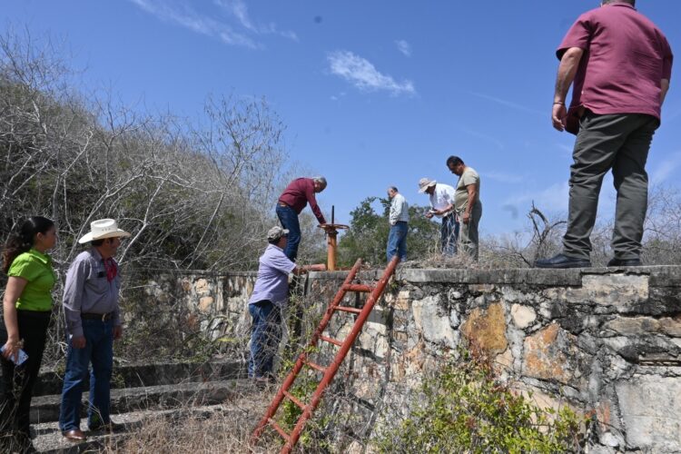 Recorre secretario de Desarrollo Rural unidad de riego “La Loba” en Jiménez