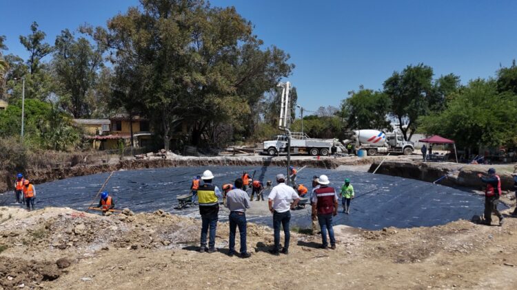 Construye Gobierno de Tamaulipas tanque de almacenamiento de agua potable en Victoria