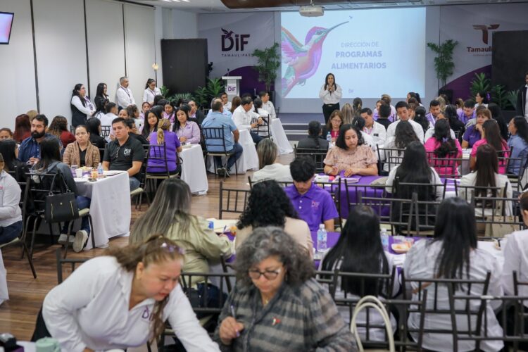Capacita DIF Tamaulipas a los 43 municipios en la operatividad de los programas alimentarios