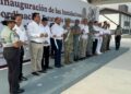 Inauguran gobernador y mandos militares, instalaciones de la Guardia Nacional en Tamaulipas