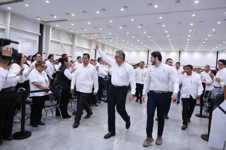 Américo Villarreal destaca avances en materia laboral