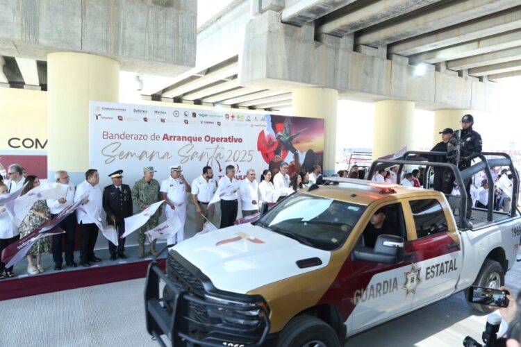Arranca Américo Villarreal Anaya Operativo Semana Santa 2025 en Tamaulipas