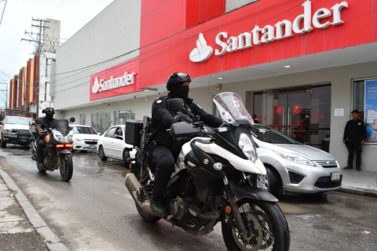 Vigilancia permanente de la Guardia Estatal en instituciones financieras