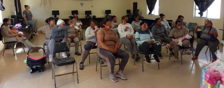 Reciben mujeres del CEDES Reynosa artículos de higiene y fórmulas lácteas para sus hijos e hijas