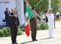 Conmemoran en Tamaulipas el 163 aniversario de la Batalla de Puebla y realizan toma de protesta de bandera del Servicio Militar Nacional