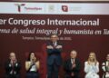 Inaugura Américo Congreso Internacional «Hacia un Sistema de Salud Integral y Humanista en Tamaulipas»