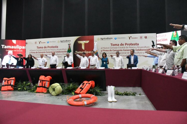 Fortalecen Gobierno de Tamaulipas y CONAPESCA alianza por el desarrollo pesquero