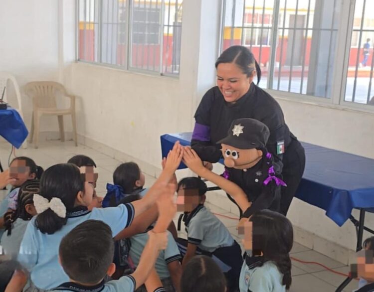 Lleva Guardia Estatal de Género Jornada Escolar de Prevención de la Violencia a escuelas de Tampico