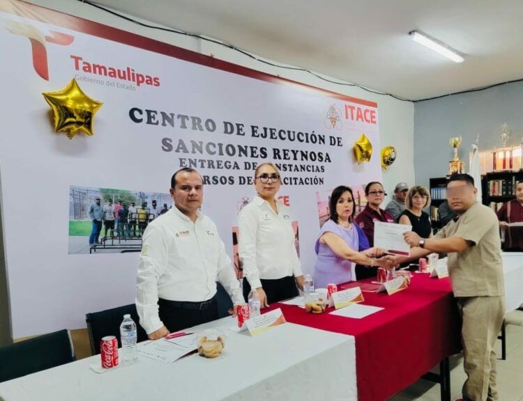 Acreditan PPLs de CEDES Reynosa habilidades laborales adquiridas
