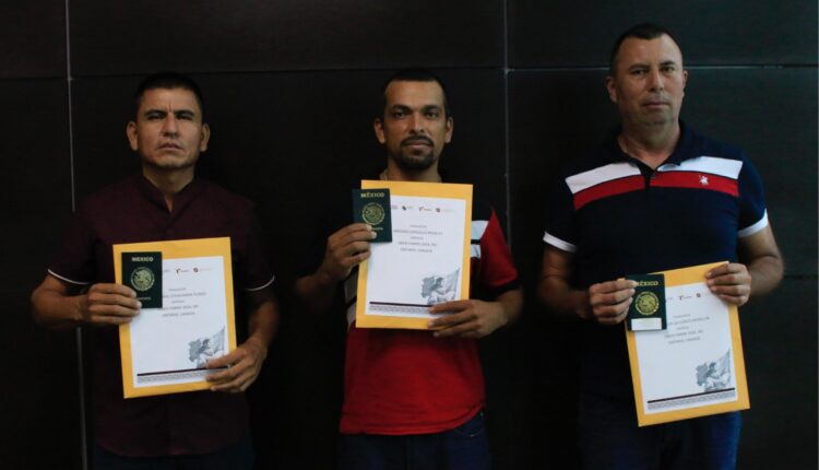 Impulsa Secretaría del Trabajo y Previsión Social movilidad laboral, tamaulipecos parten a Canadá con contrato agrícola