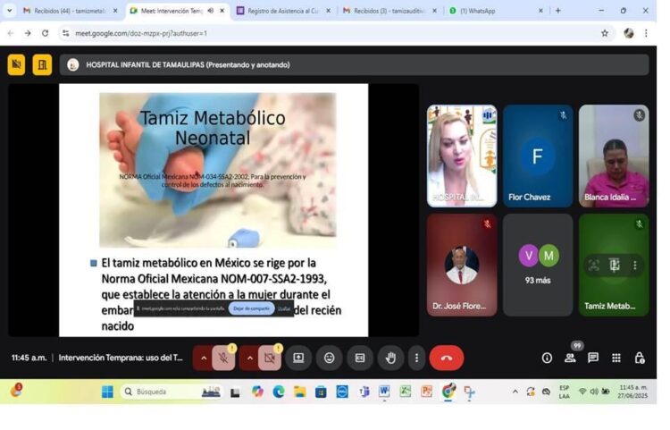 Fortalece Salud programas de atención al recién nacido