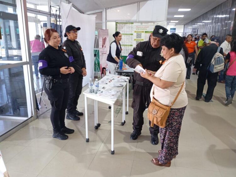 Participa Guardia Estatal de Género en campaña permanente para erradicar violencia contra niñas, adolescentes y mujeres