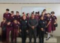 Lleva Guardia Estatal de Género plática para prevenir violencia en el noviazgo a secundaria de Ciudad Madero
