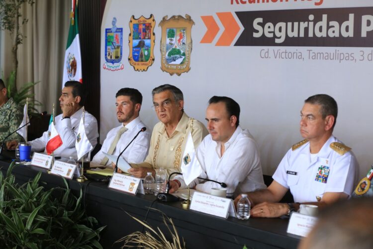 Acuerdan Tamaulipas, Nuevo León y Coahuila reforzar seguridad fronteriza e interestatal