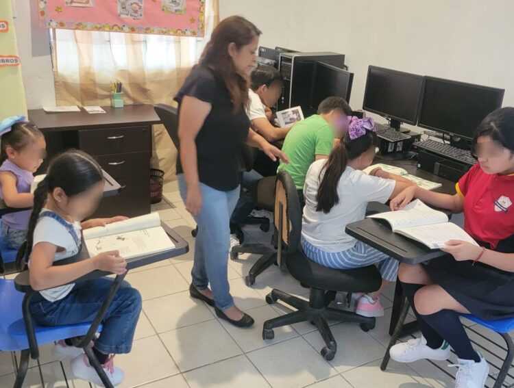 Imparten taller comunitario de lectura en Matamoros
