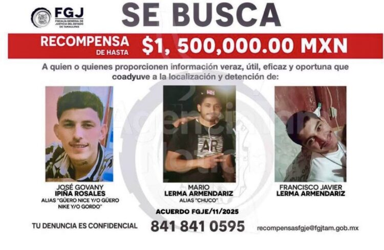 Asesinaron e incineraron a tres  integrantes del grupo musical “Fugitivo en Reynosa, Tamaulipas