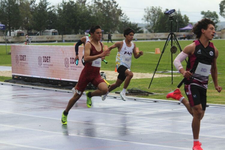 Jornada histórica para el atletismo de Tamaulipas; conquistan oro y récord nacional en relevo combinado