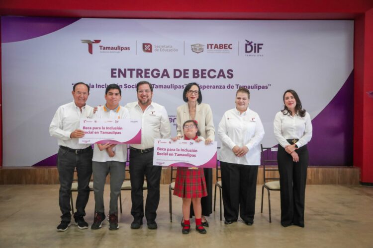 Entrega DIF Tamaulipas más de 1,800 becas a niñas, niños y jóvenes en situación de vulnerabilidad