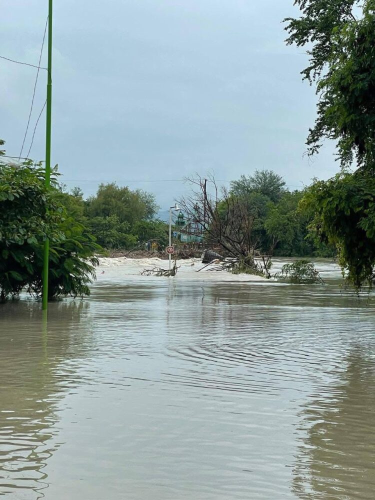 En alerta Tamaulipas por posible desbordamiento del río Guayalejo-Tamesí