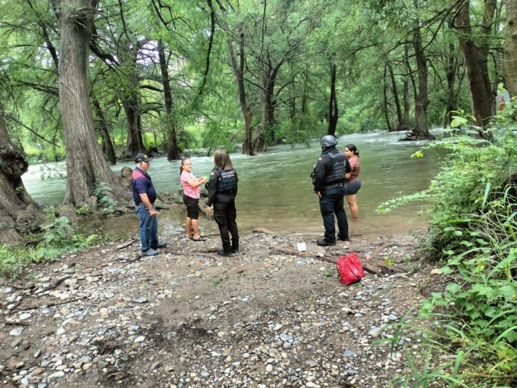 Guardia Estatal exhorta a evitar cruces en ríos crecidos