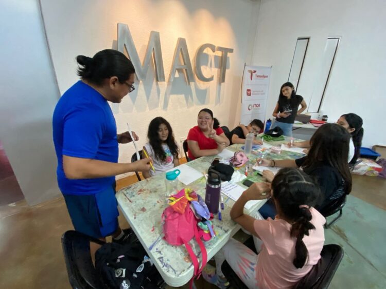 Inician cursos de verano en el Museo de Arte Contemporáneo de Tamaulipas (MACT)