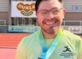 Finaliza Juan Rodríguez Mascorro Abierto Europeo de Atletismo para atletas con Síndrome de Down con cuatro medallas