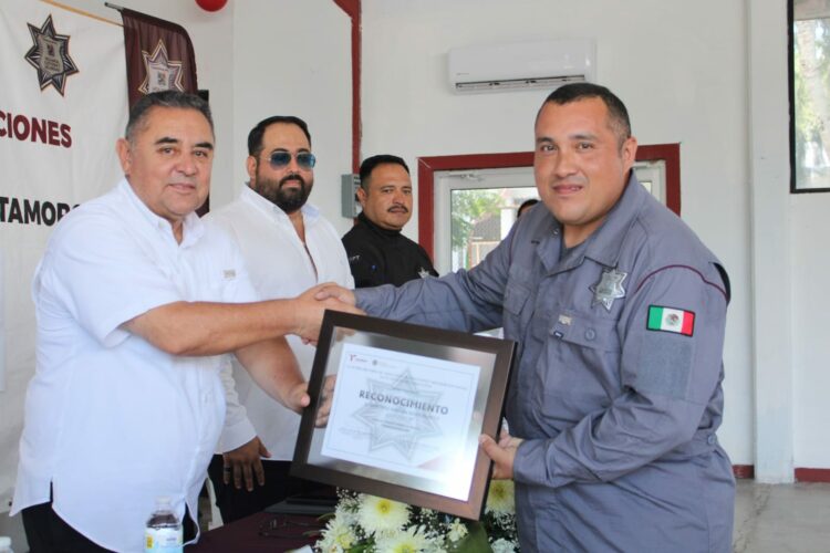 Reciben custodios de Tamaulipas reconocimiento a nivel federal y Medalla al Mérito Penitenciario 2025