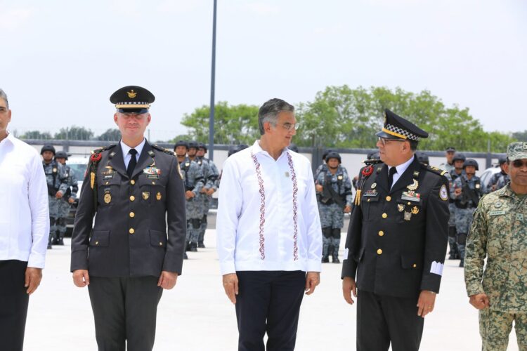 Guardia Nacional, determinante para mantener la gobernabilidad y la paz en Tamaulipas: Gobernador