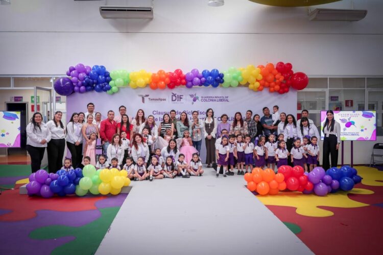 Gradúa DIF Tamaulipas a más de 2 mil 700 niños de nivel preescolar en el estado