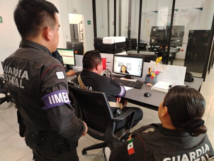 Capacita Secretaría de Seguridad y Protección Ciudadana al personal de Guardia Estatal de Género