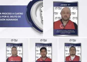 Vinculan a proceso a cuatro por extorsión agravada