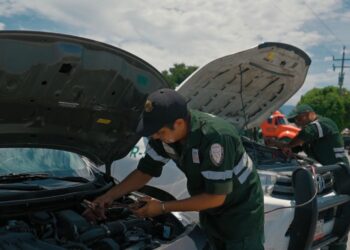 Brindan Ángeles Verdes 2 mil atenciones a paseantes en Tamaulipas