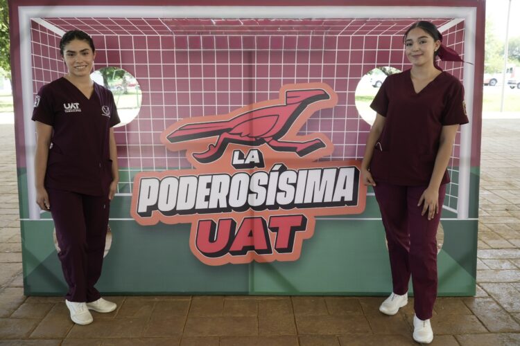 Danna y Ana Sofía: destacadas estudiantes y deportistas de la UAT