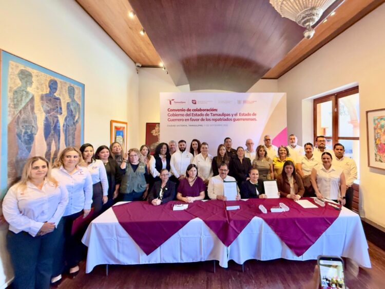 Consolidan Tamaulipas y Guerrero alianza humanista para la protección de personas migrantes en retorno