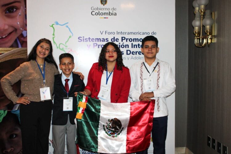 Destaca Tamaulipas en foro internacional sobre derechos de la niñez y adolescencia en Colombia