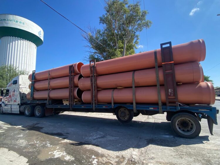 Con obras viales e hidráulicas, Gobierno del Estado transforma Matamoros